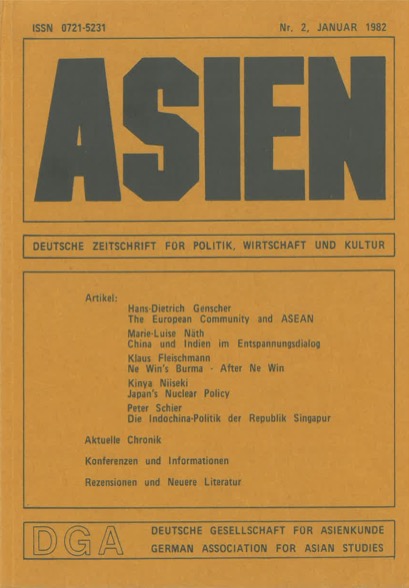 ASIEN – Nr. 2 (Januar 1982)