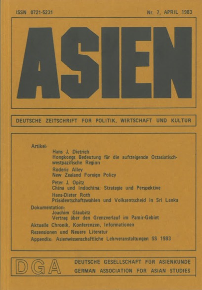 ASIEN – Nr. 7 (April 1983)