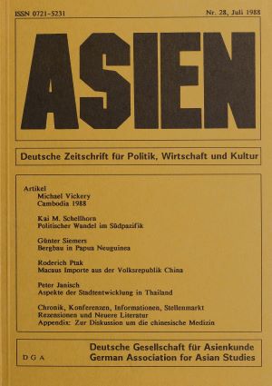ASIEN – Nr. 28 (Juli 1988)