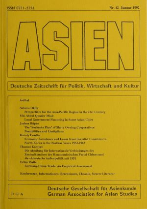 ASIEN – Nr. 42 (Januar 1992)