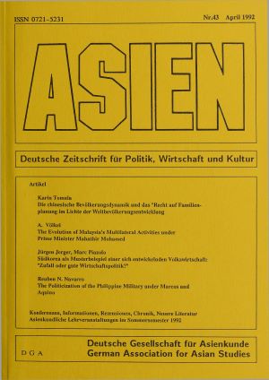 ASIEN – Nr. 43 (April 1992)