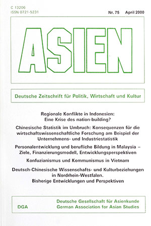ASIEN – Nr. 75 (April 2000)