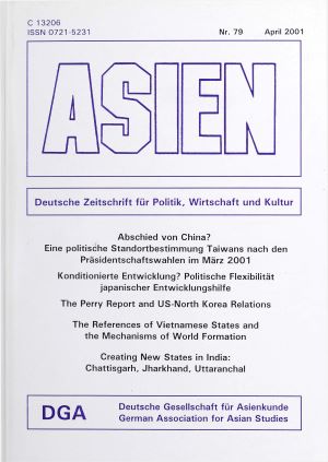 ASIEN – Nr. 79 (April 2001)