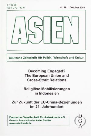 ASIEN – Nr. 89 (Oktober 2003)