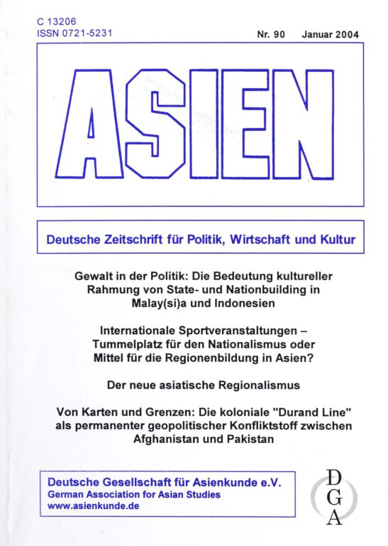 ASIEN – Nr. 90 (Januar 2004)