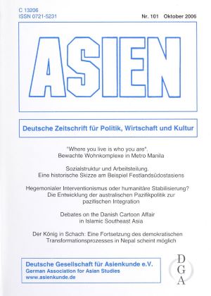 ASIEN – Nr. 101 (Oktober 2006)