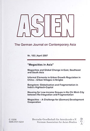 ASIEN – Nr. 103 (April 2007)