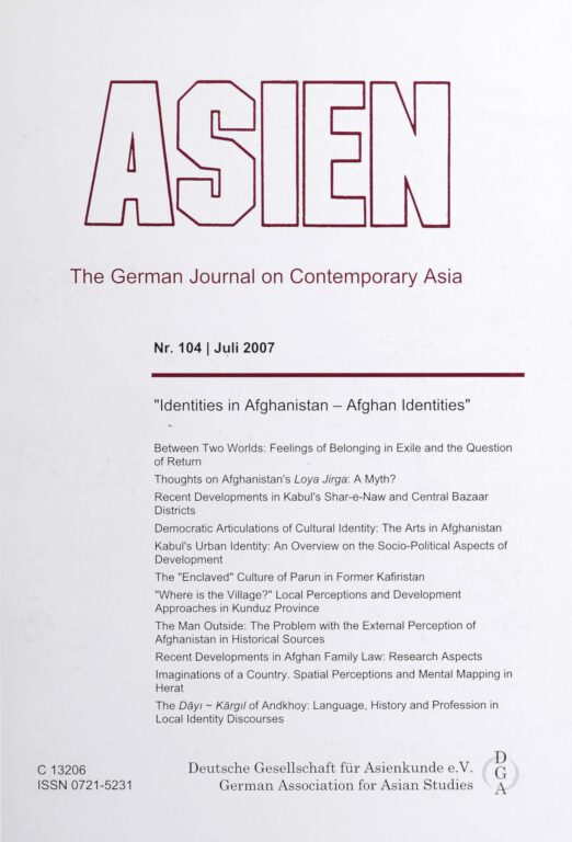 ASIEN – Nr. 104 (Juli 2007)