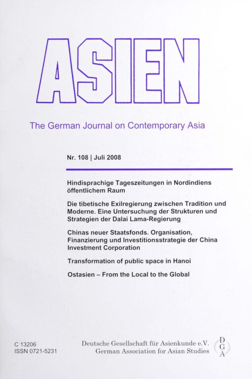 cover_issue_976  | ASIEN – Nr. 108 (Juli 2008)