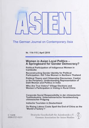 ASIEN – Nr. 114/115 (Januar/April 2010)