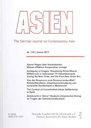 ASIEN – Nr. 118 (Januar 2011)