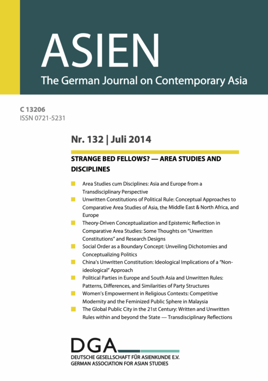 ASIEN – Nr. 132 (Juli 2014)