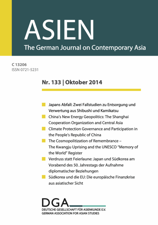 ASIEN – Nr. 133 (Oktober 2014)