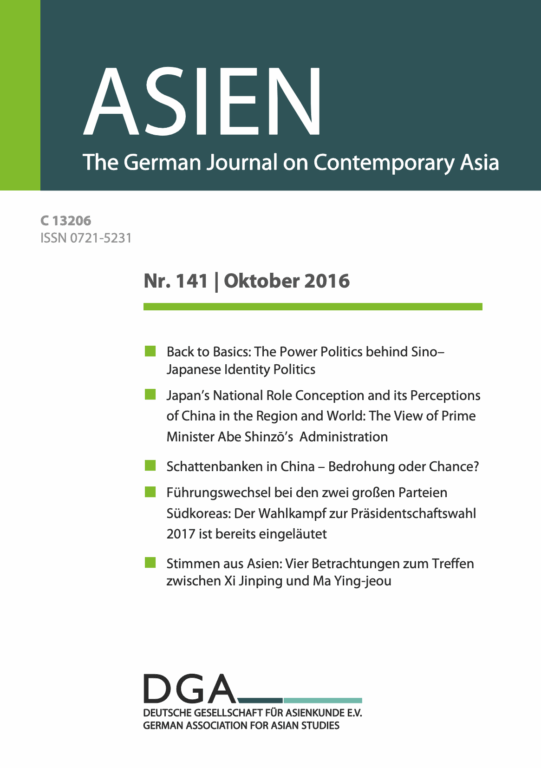 ASIEN – Nr. 141 (Oktober 2016)