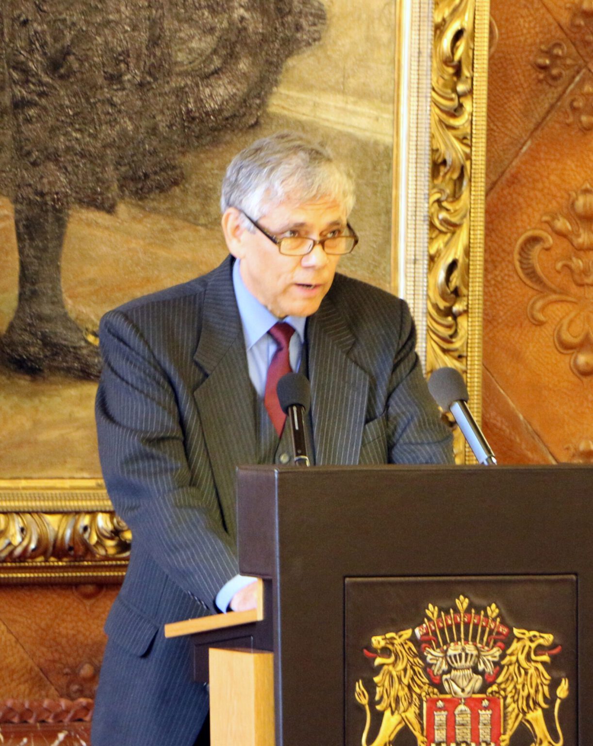 Vortrag des DGA-Vorsitzenden Professor Rahul Peter Das, Universität Halle, Professor für Sprachen und Kulturen des neuzeitlichen Südasiens, zum Thema „DGA, Asien, Wissenschaft: Geschichte und Zukunft einer facettenreichen Verbindung“