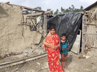 Sabuj Sangha nach Zyklon Amphan (Foto: Arunabh Das)