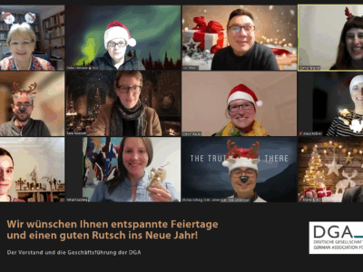 DGA Vorstand Weihnachtskarte 2022